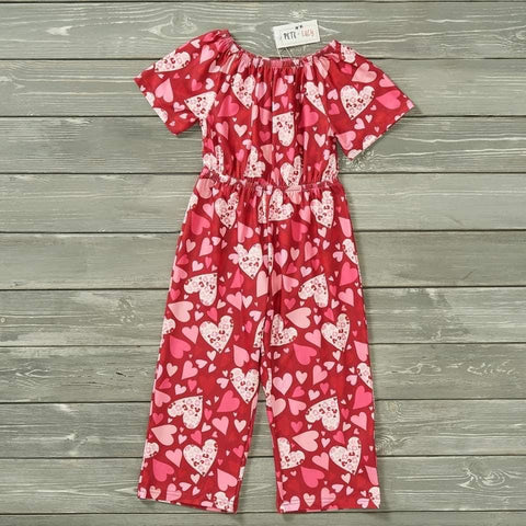 Heartprint Jungle Jumpsuit by Pete & Lucy
