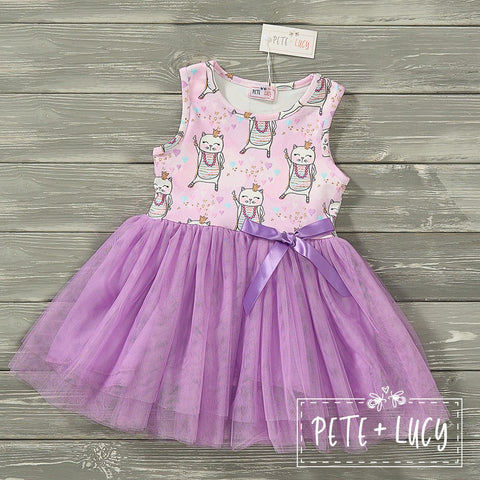 Cattitude Tulle Dress by Pete + Lucy
