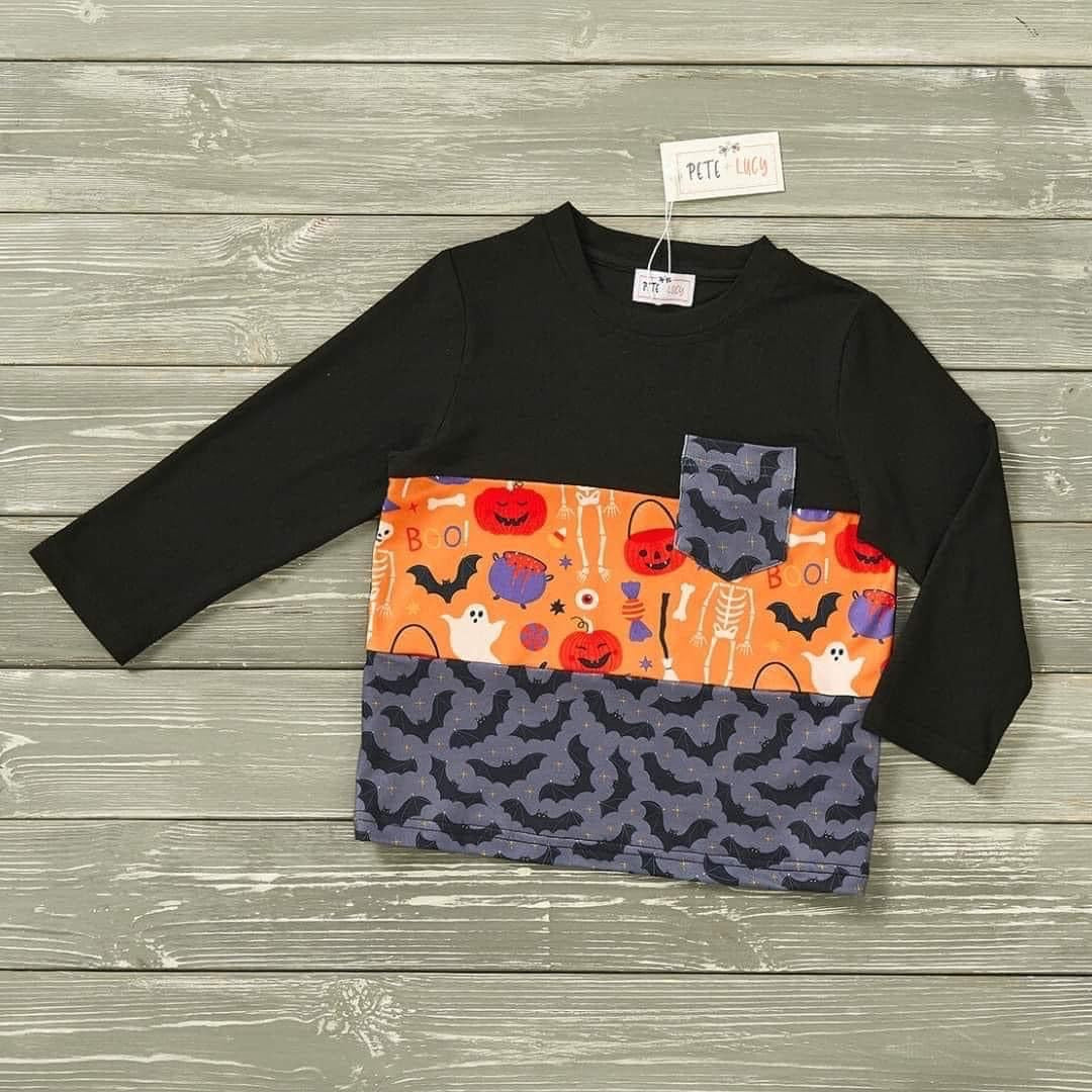 No tricks, Just Treats! Boy's Shirt by Pete + Lucy
