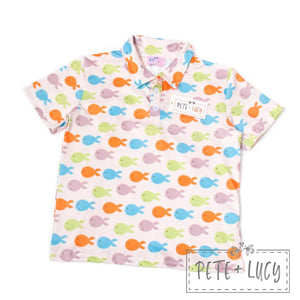 Fish Boy's Shirt by Pete + Lucy