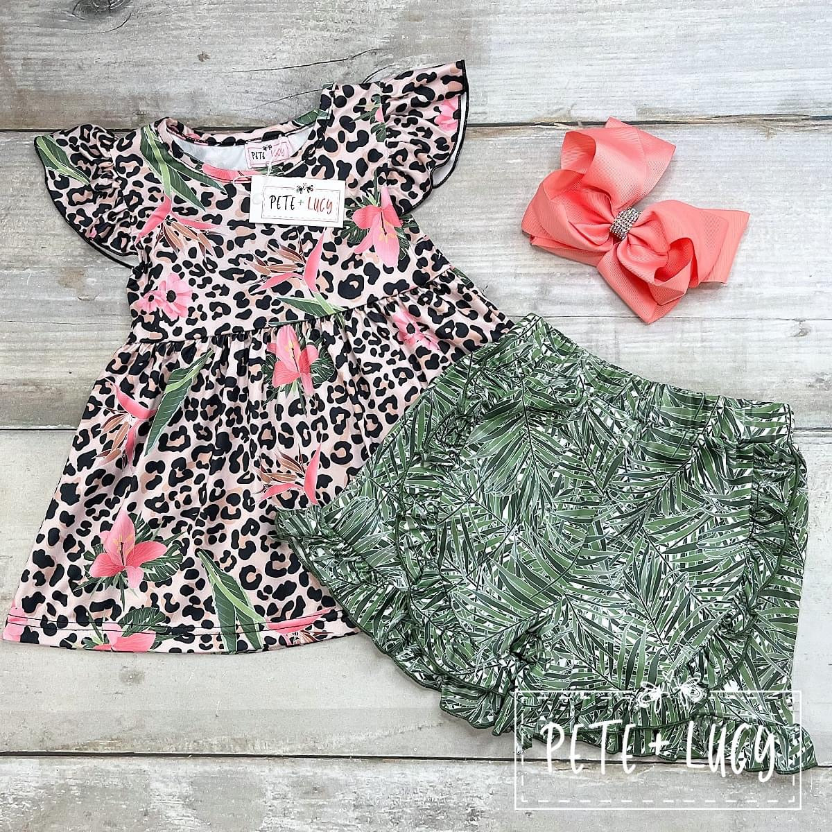 Jungle Girl Short Set