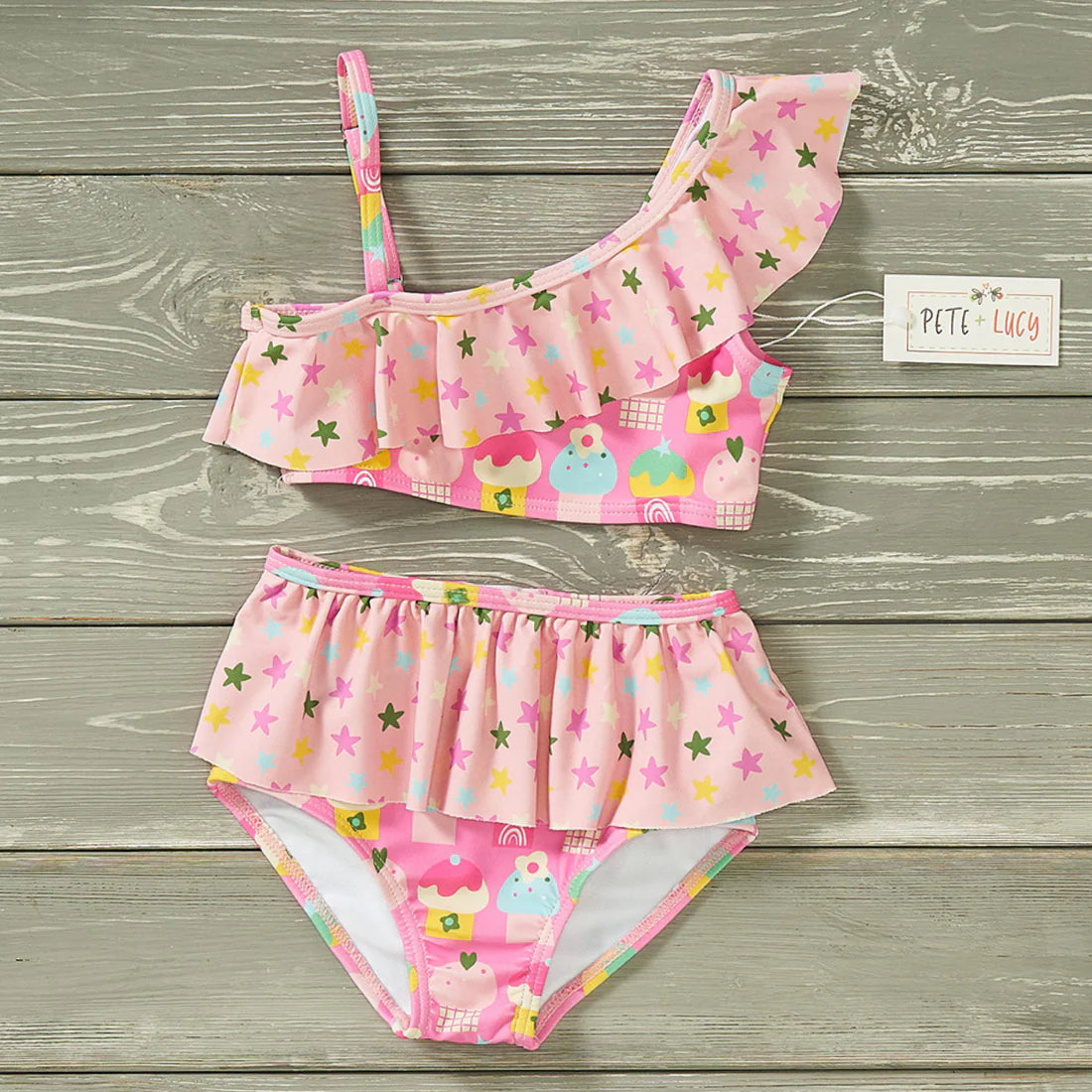 Cute as a Cupcake Two Piece Swimwear