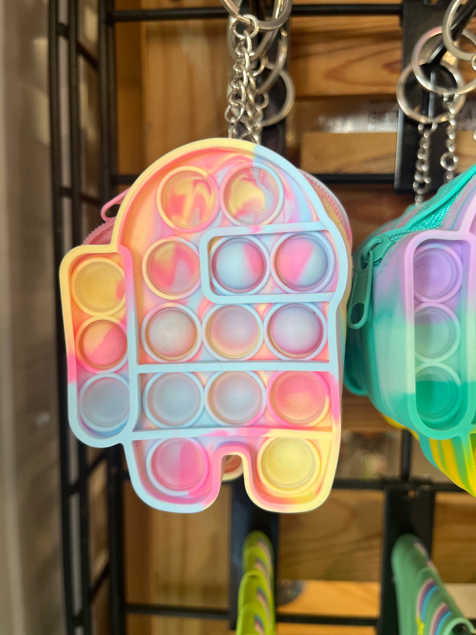 Fidget Popper Among Us Coin Purse