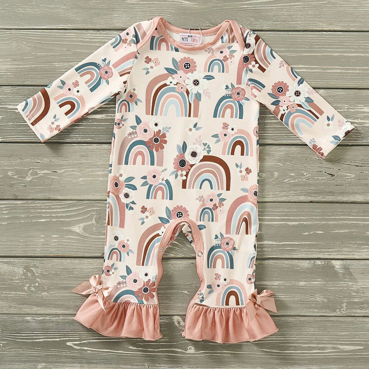 Rain Bo-Ho Infant Girl's Romper