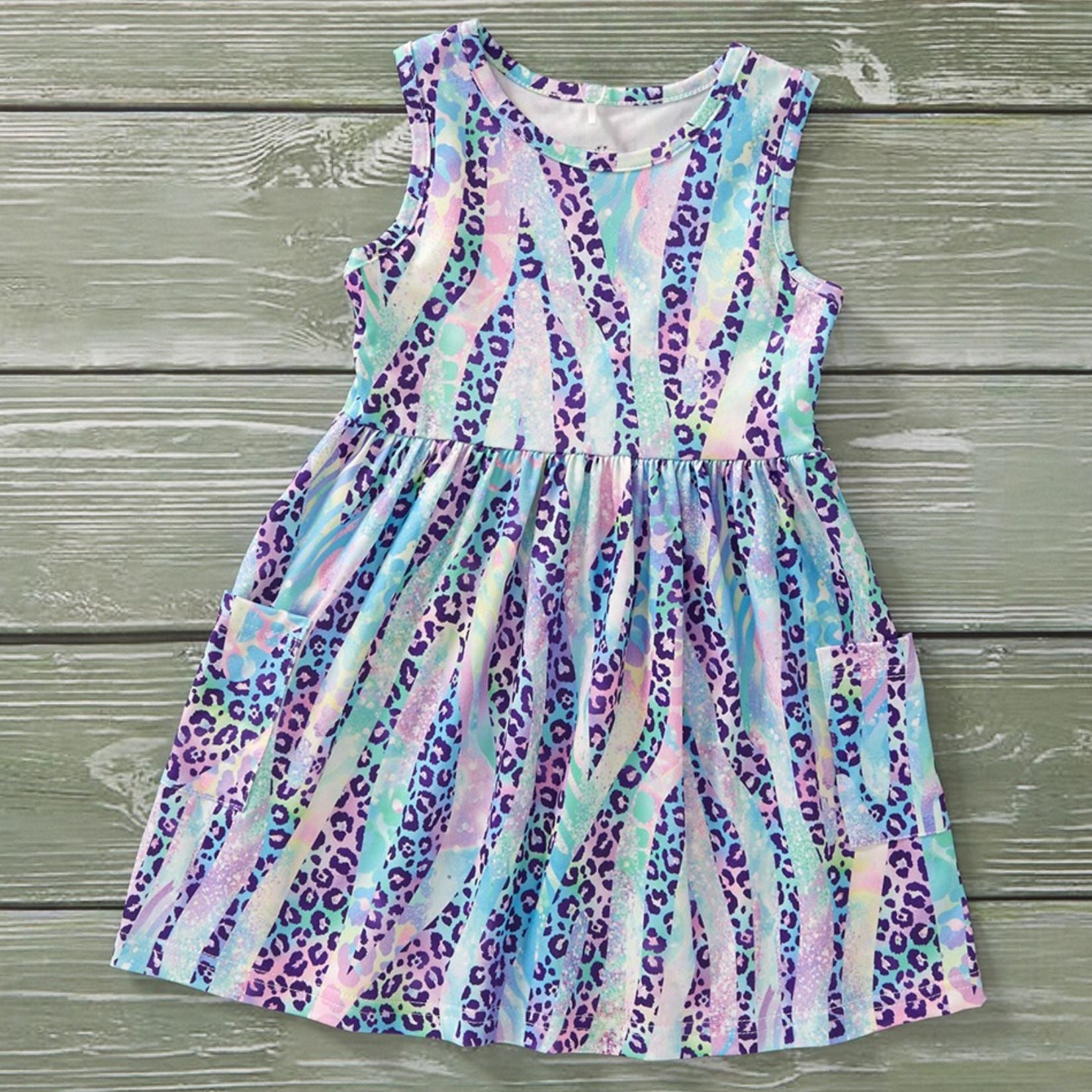 Safari Shimmer Dress