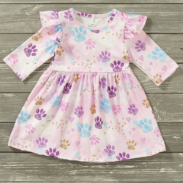 Paw Prints Dress