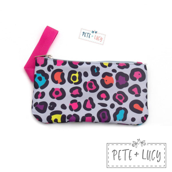 Serendipity’s Closet Pete and Lucy  Neon Leopard: 3 Piece backpack bundle