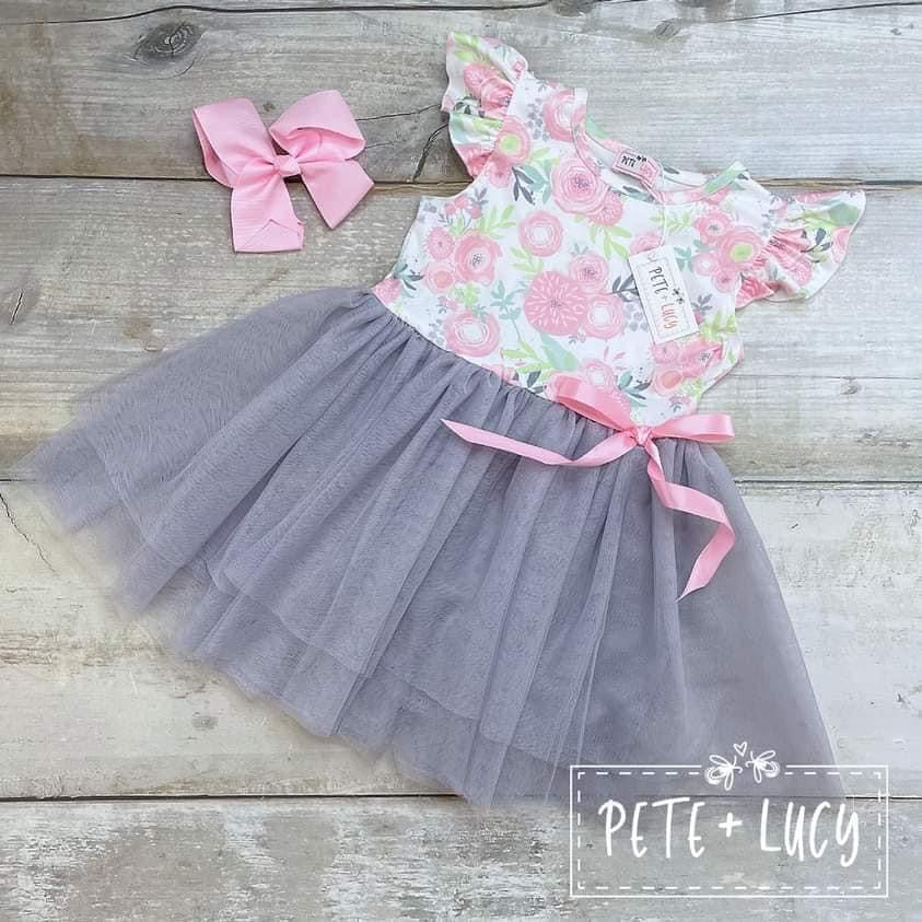 Edgy Shabby Chic Tulle Dress by Pete & Lucy
