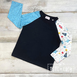 Out of this World Boy’s Shirt by Pete + Lucy