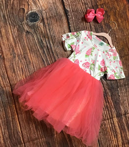 Serendipity's Closet EleanorBlair spring floral tulle dress