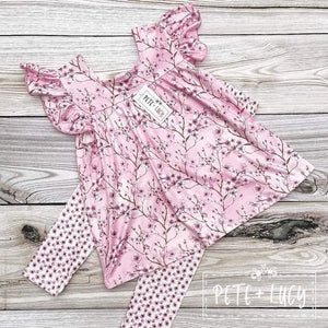 Serendipity’s Closet Pete and Lucy Cherry Blossom Pant Set  