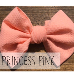 Princess Pink Liverpool Bow