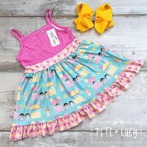 Pink Lemonade Stand Dress by Pete + Lucy