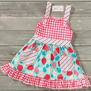Strawberry Patch Dress by Pete + Lucy